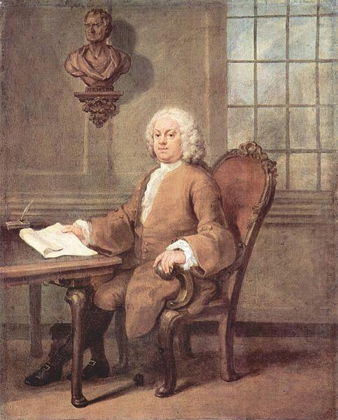 Portrat der Dr. Benjamin Hoaldy, William Hogarth
